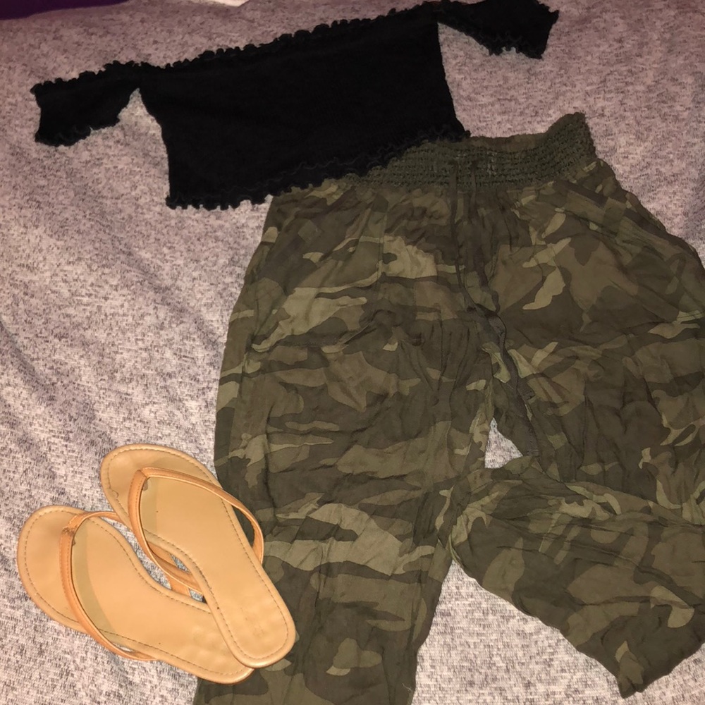 Camo joggers